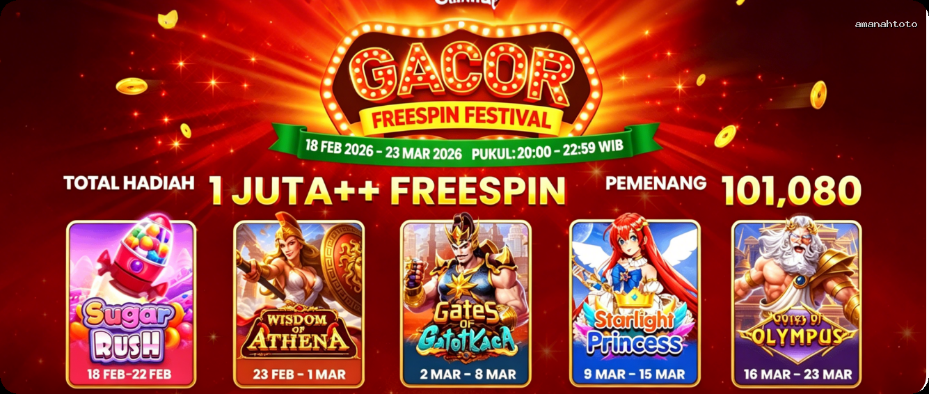 Login amanahtoto Sekarang Bonus Melimpah